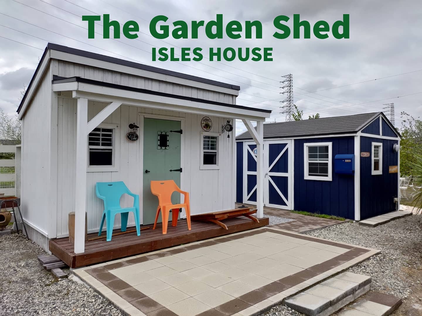 アイルズハウスの家に似合う小屋を。新築外構工事とセットで提案いたします。#アイルズハウス施工例 #小屋