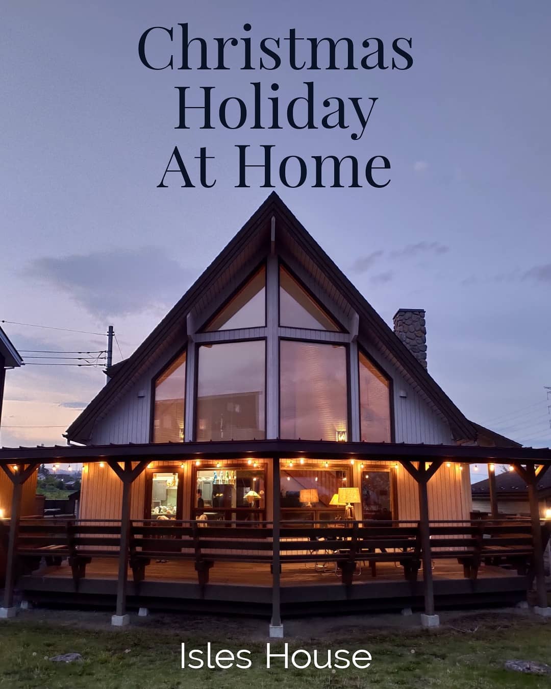 「クリスマスを過ごすために作りたい家がある」お客様からそう言っていただき幸せです！#アイルズハウス施工例