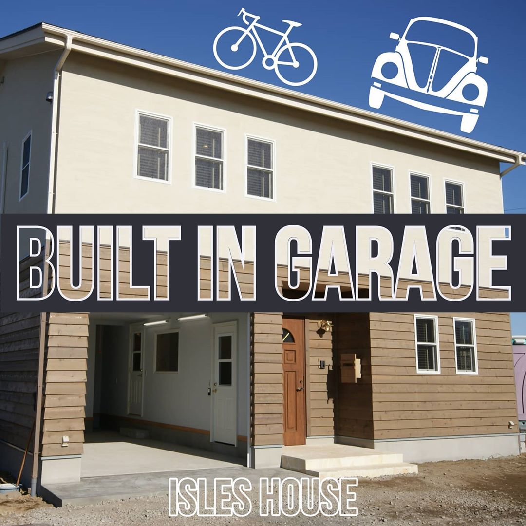 ビルトインガレージを毎日眺めて暮らしたい。そんな夢を叶えます！#アイルズハウス施工例