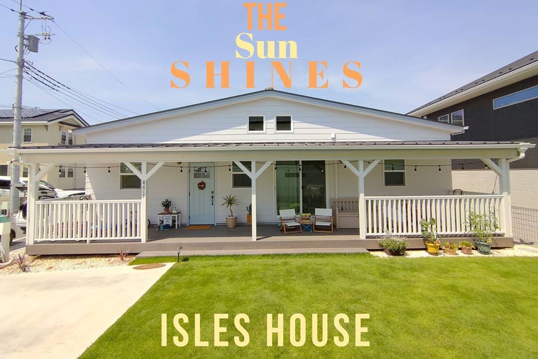 暑い日が続きますが関東地方は明日から梅雨入りのようです。伊勢崎の家は芝生がパーフェクトでした！#アイルズハウス施工例