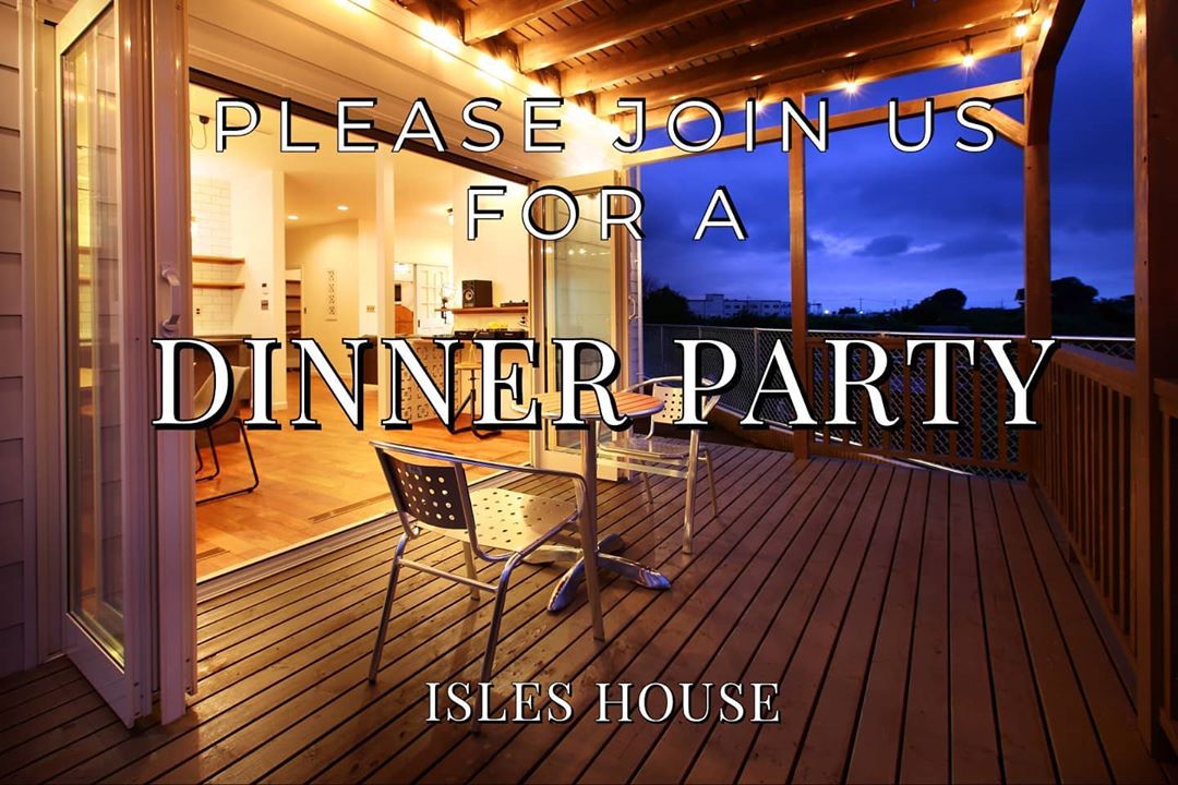 ホームパーティーが出来る家。アイルズハウスのオーナーにとっては特別なことではありません。貴方も家でもっとやりたい事をしませんか！#アイルズハウス施工例