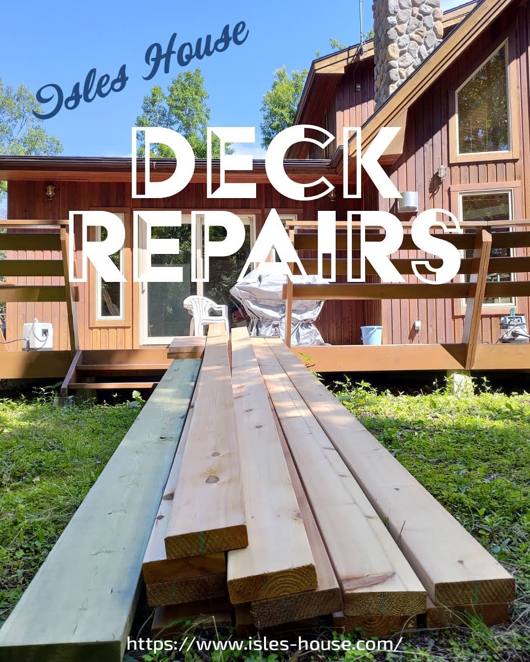 12年も経過したウッドデッキのメンテナンスです。湿気のある赤城の別荘地で積雪地にもかかわらず二度セルフ塗装をしていたおかけです。オーナー様に大切にされているウィークエンドハウスです。
#アイルズハウス施工例