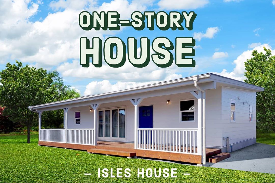 アメリカンスタイルの平屋はアイルズハウス。規格プランと注文プランどちらでも対応可能です。
#アイルズハウス施工例