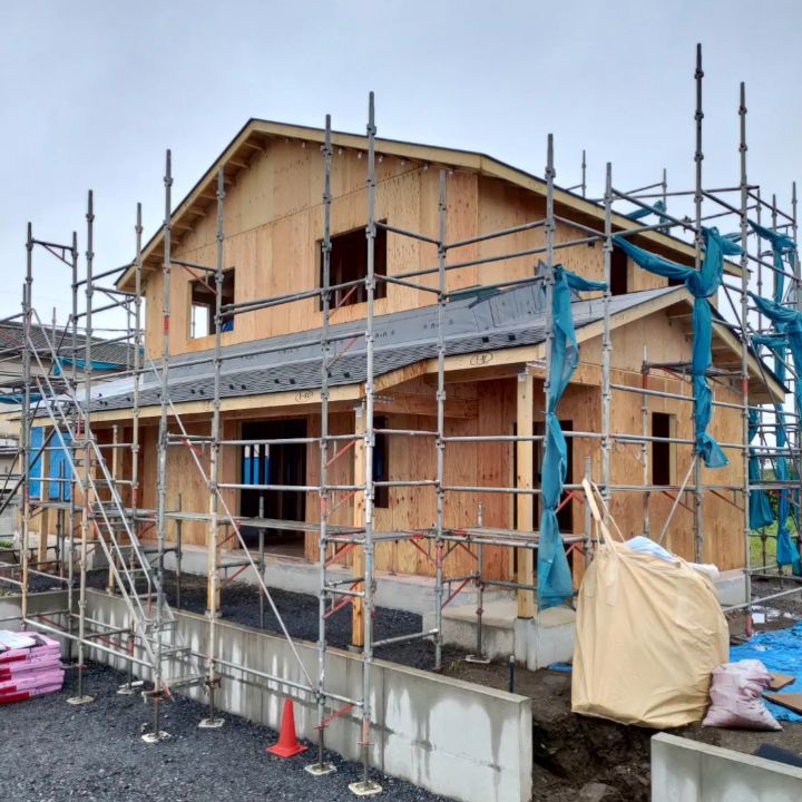 伊勢崎市現場上棟が完了しました。
屋根防水工事も上棟直後に施工しました。
#アイルズハウス施工中