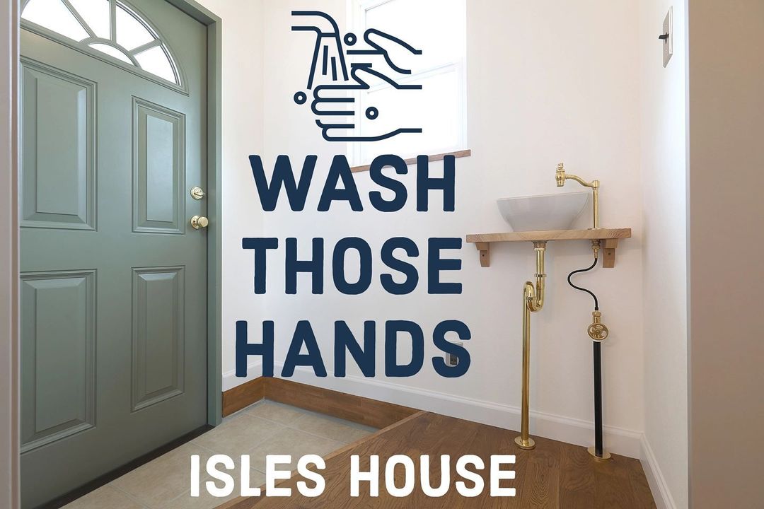 家に入ってその場で手洗い。これからのスタンダードになるかもしれません。
見える場所だからこそデザインにこだわります。
#アイルズハウス施工例