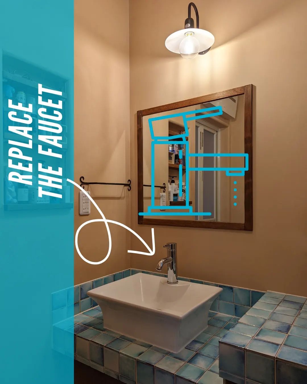 築11年目のお客様の家、水栓の交換修理メンテナンスにお伺いしました。