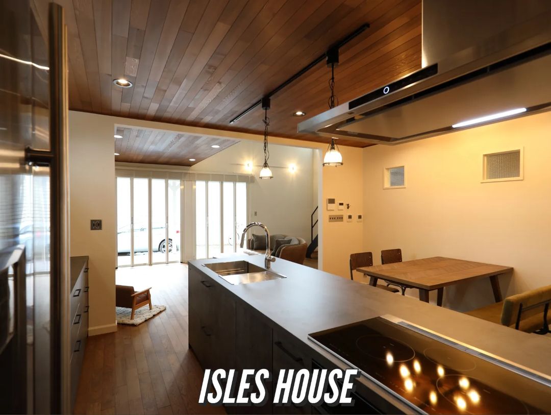 キッチンに立つことが楽しくなります！
#アイルズハウス施工例
#カリフォルニアスタイル