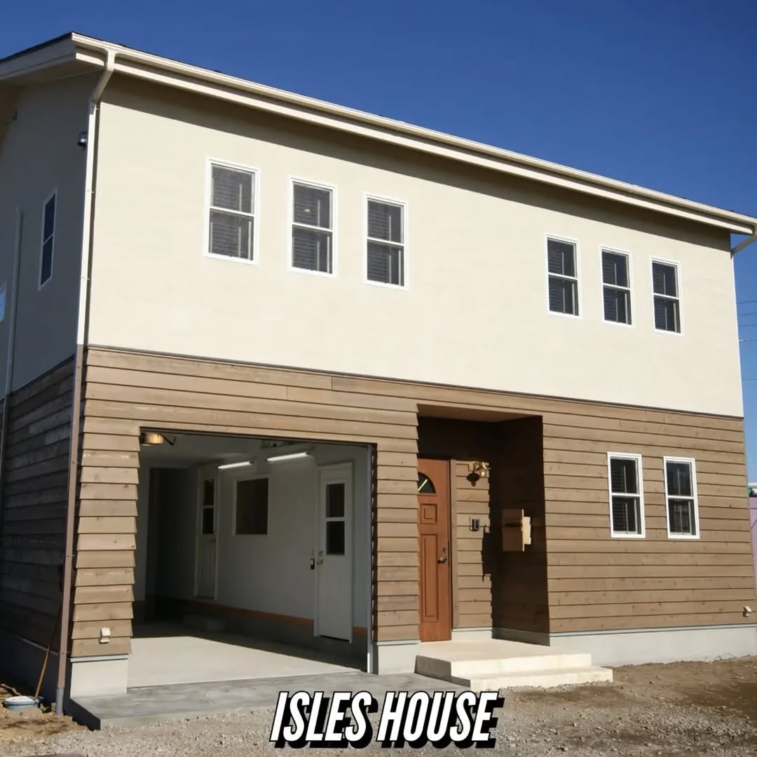 オーセンティックなスタイルのビルトインガレージの家
#アイルズハウス施工例
#ビルトインガレージ
#ガレージ
#ガレージライフ