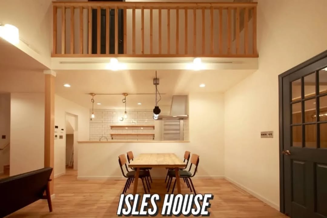 冬でも快適に過ごせる家吹き抜けのある家。